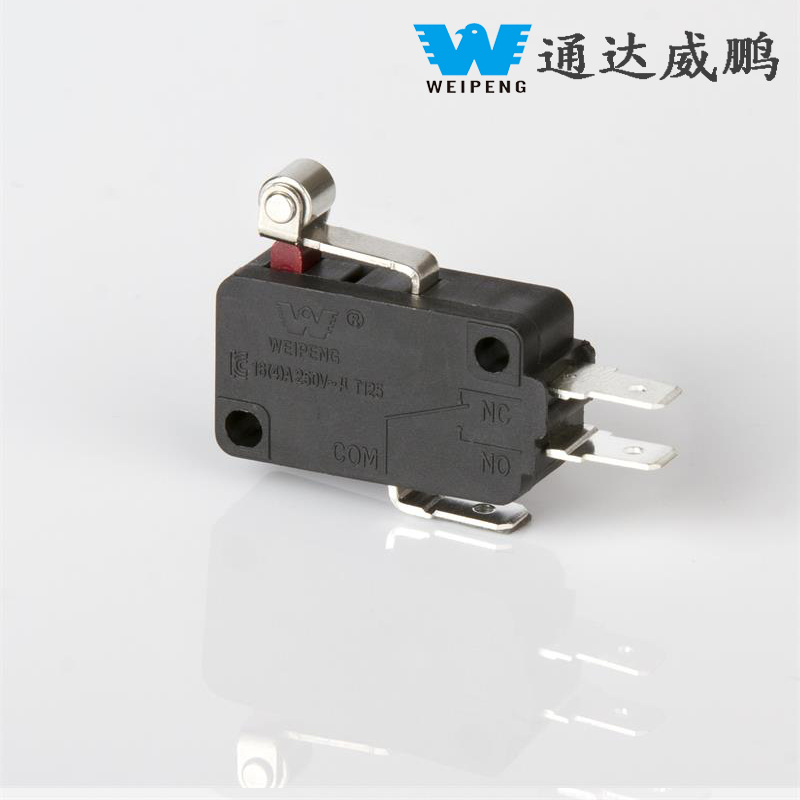 16A 3-Pin Öz-özünə Reset Gümüş Kontakt V7-7B17D8-201 Honeywell Dəyişdirmə Mikro Açar