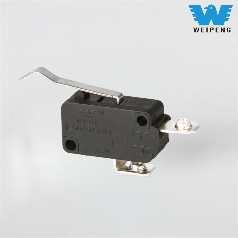 Məişət texnikası üçün yüksək cərəyanlı iki terminallı mikro açar