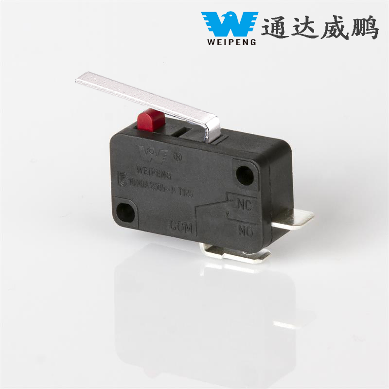 HK-14 Qısa Qapanmadan Qorunan Süd Çay Kənarı Düz ​​Tutacaqlı Mikro Açar