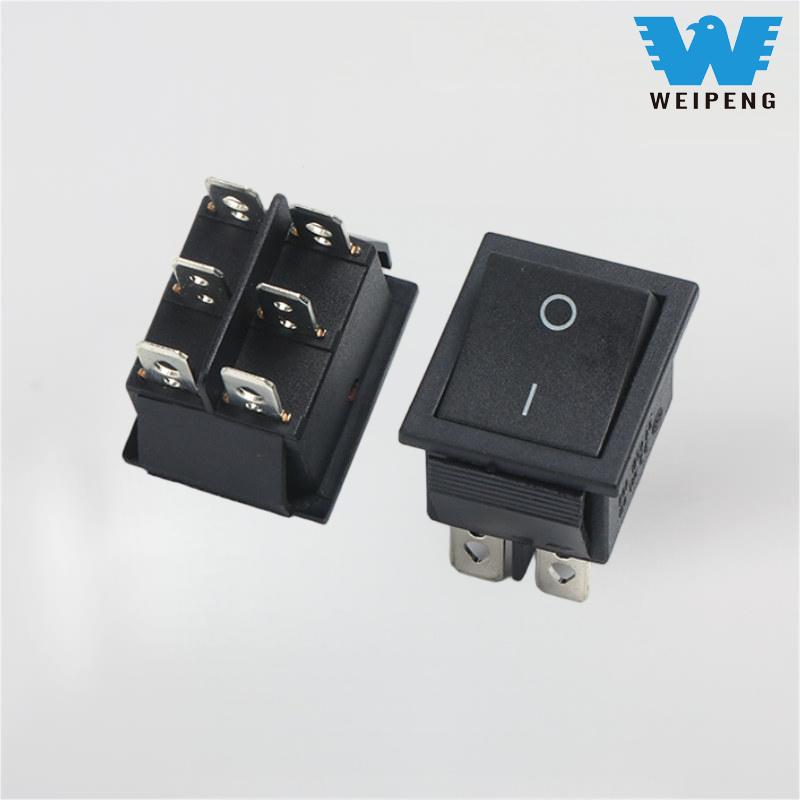 Kcd4 Su Dispenseri 2 Ötürücü 6-Pin 16A Rokker Güc Düymə Açarı