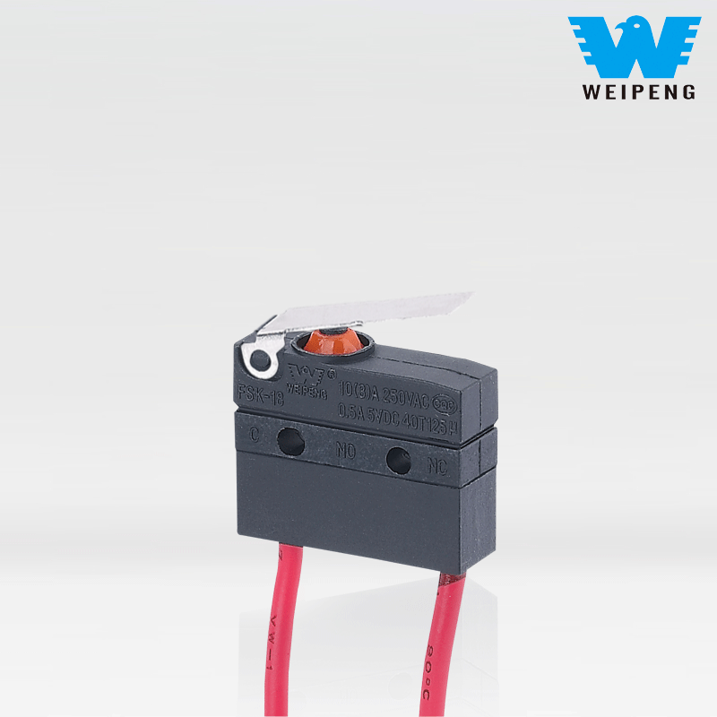 Su Pompası Motoru üçün Naqillər ilə Suya davamlı Mikro Açar