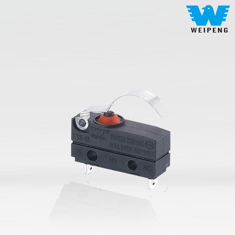 Weipeng 10A Side-Exit IP67 Avtomobil Oturacaqlarının Mikro Switch İstehsalçısı