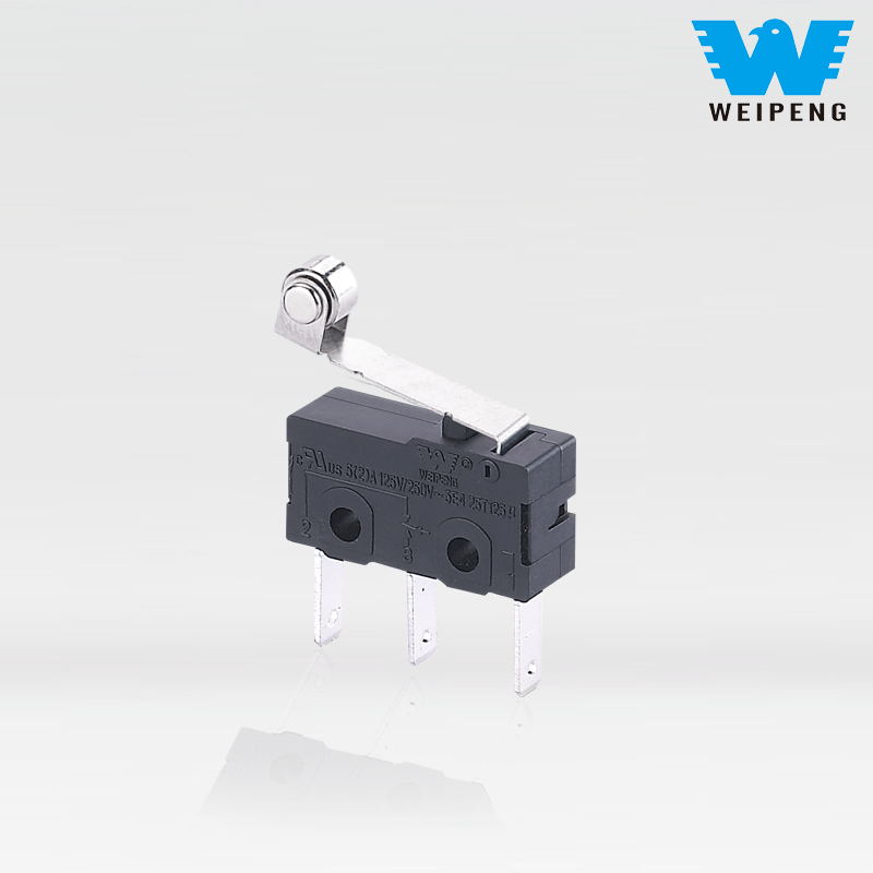 Weipeng 5A 125V 250V yüksək temperatura davamlı 3-pinli sənaye avadanlıqları mikro açarı
