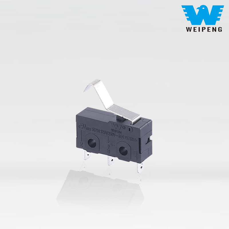 Weipeng 5A 125V/250V su qızdırıcısı Səyahət üçün yüksək temperatura davamlı 3 pinli mikro açar